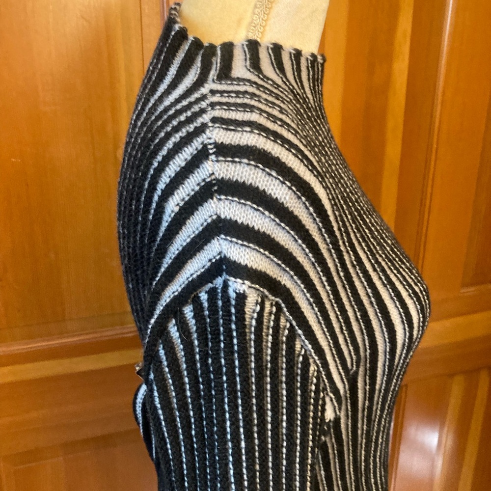Slim Ribbed Stripe Sweater. - Picture 11 of 16